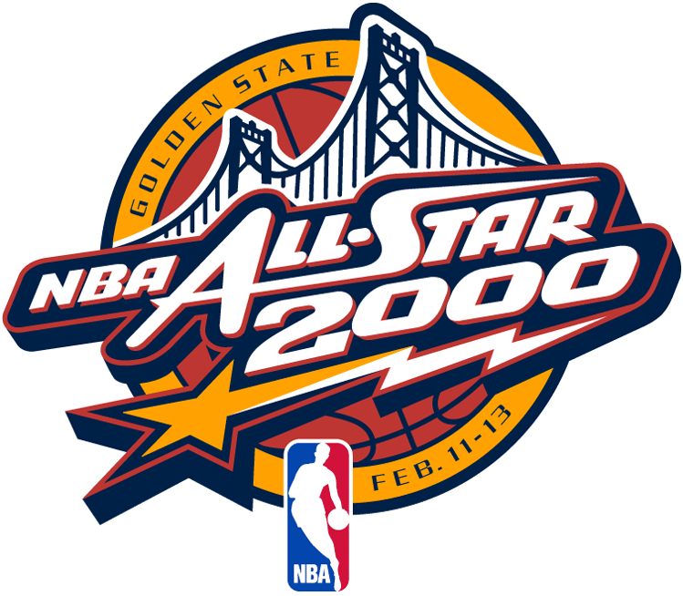 NBA All-Star Game 2000 Primary Logo iron on transfers for clothing